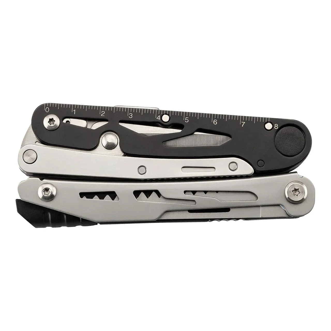 Herbertz Top Collection 11 in 1 Multitool Silber Schwarz Schere