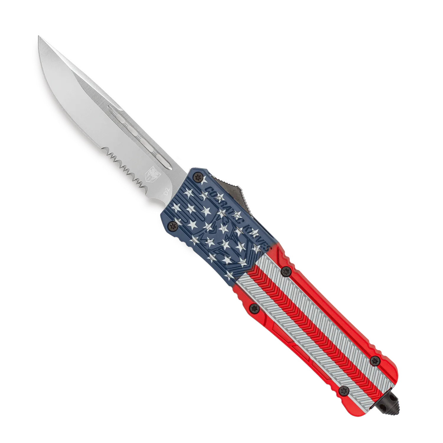 CobraTec CTK-1 Large OTF Messer US-Flag
