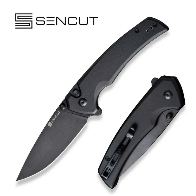 SENCUT Serene S21022B-1 Klappmesser Schwarz Alu D2