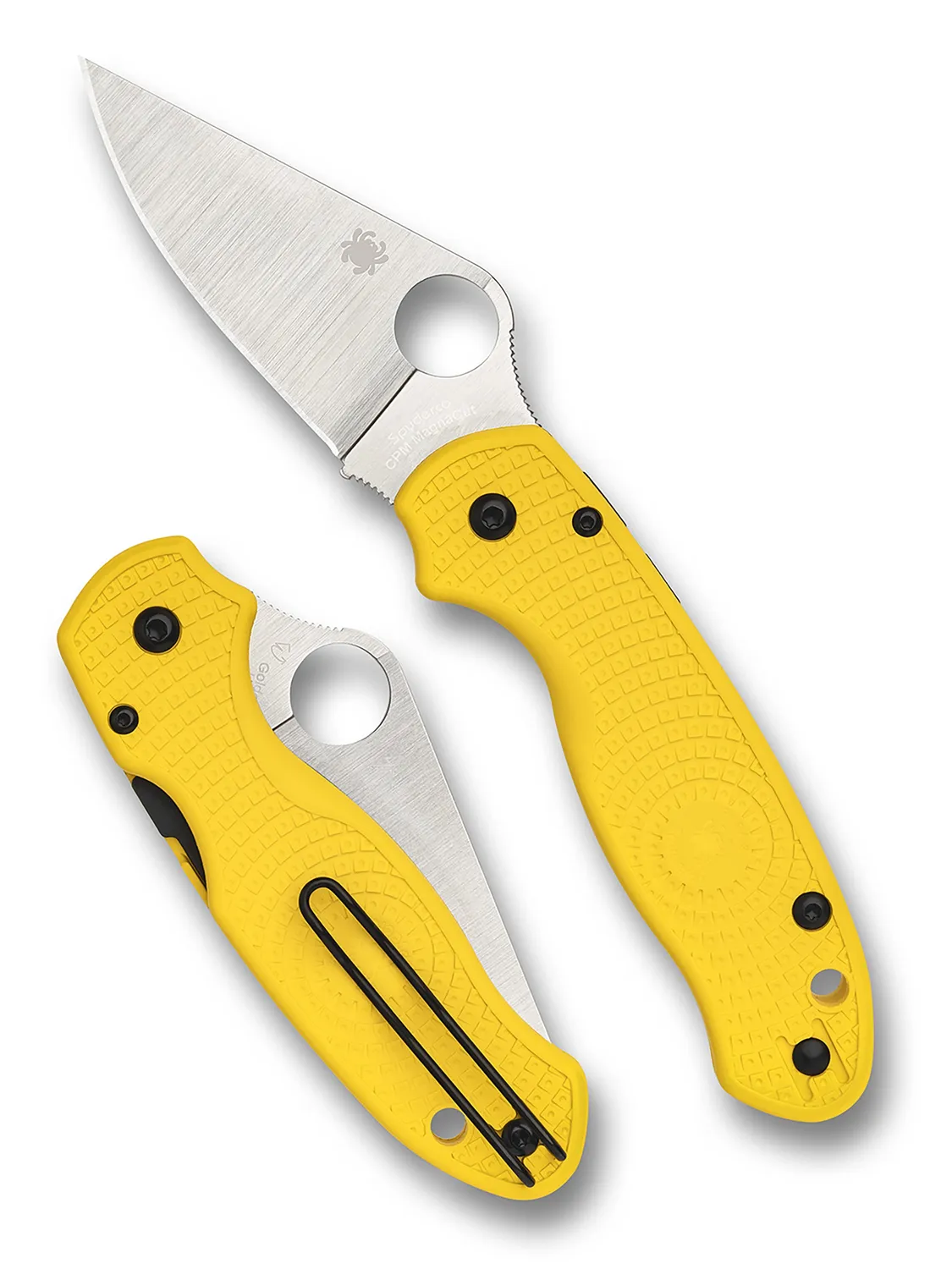 Spyderco Para 3 Lightweight Salt MagnaCut gelb