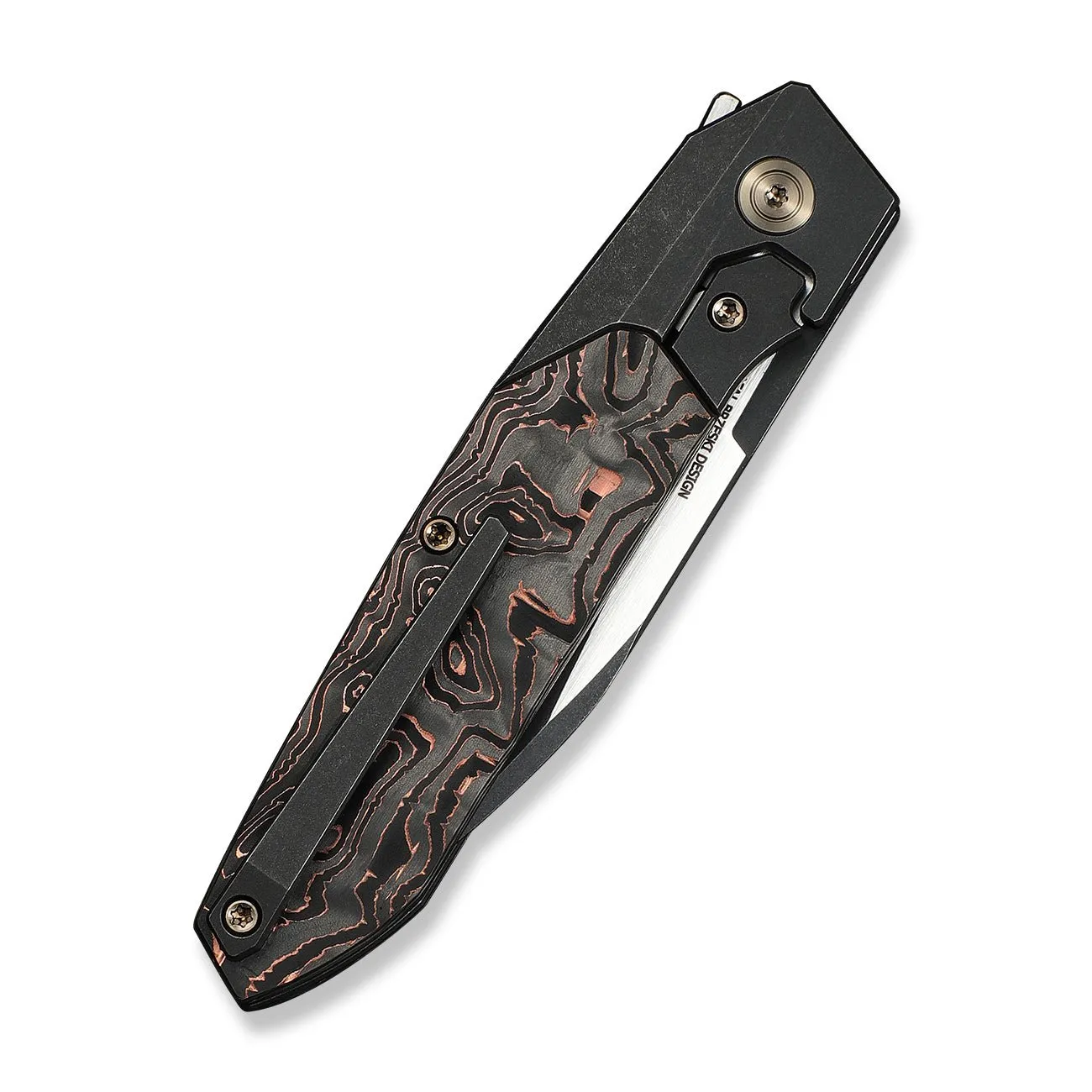 WeKnife Brr15 WE24007-1 Klappmesser Titan M390 Schwarz