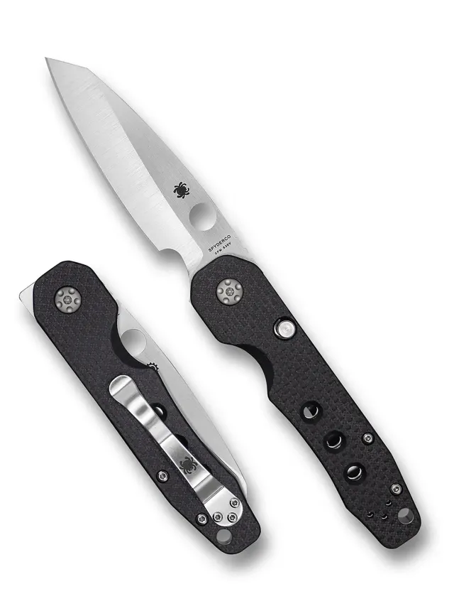 Spyderco Smock Taschenmesser S30V Carbon-Flipper