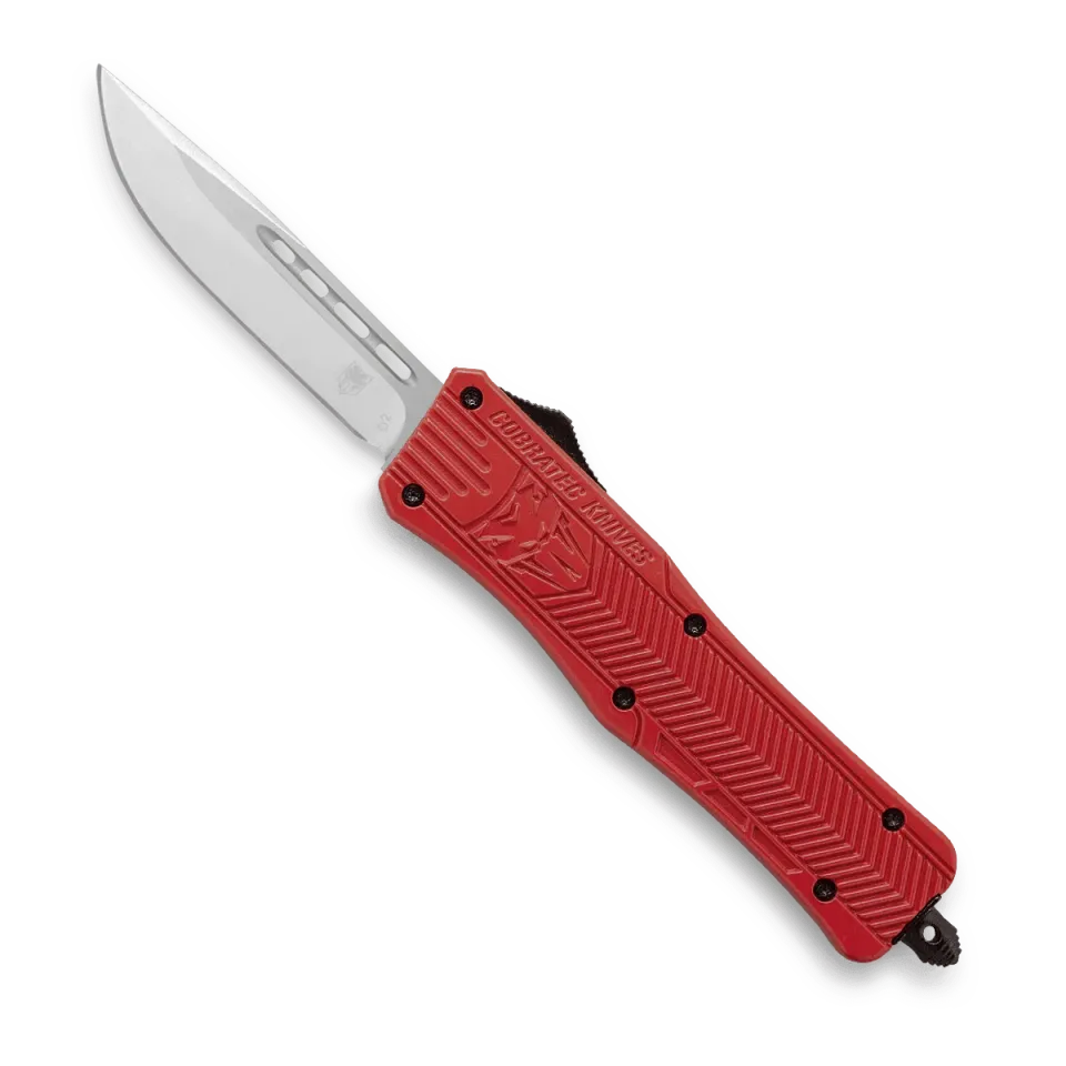 CobraTec CTK-1 Small OTF-Messer Rot D2-Klinge