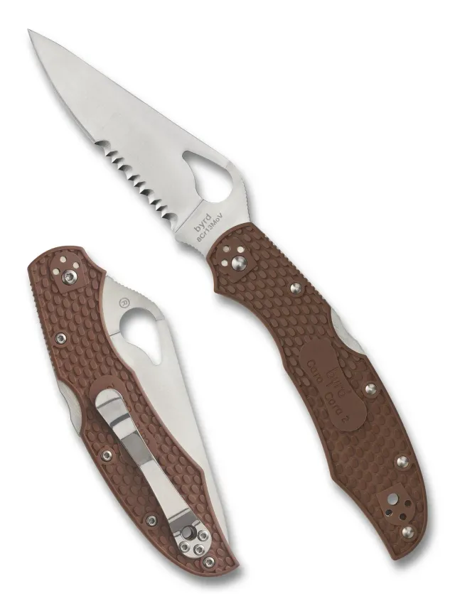 byrd Cara Cara 2 Lightweight Taschenmesser Braun Combo