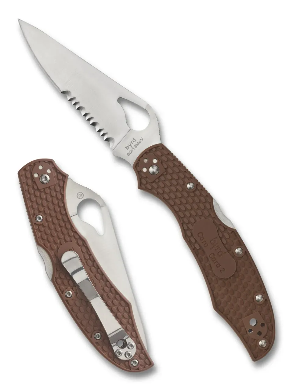 byrd Cara Cara 2 Lightweight Taschenmesser Braun Combo