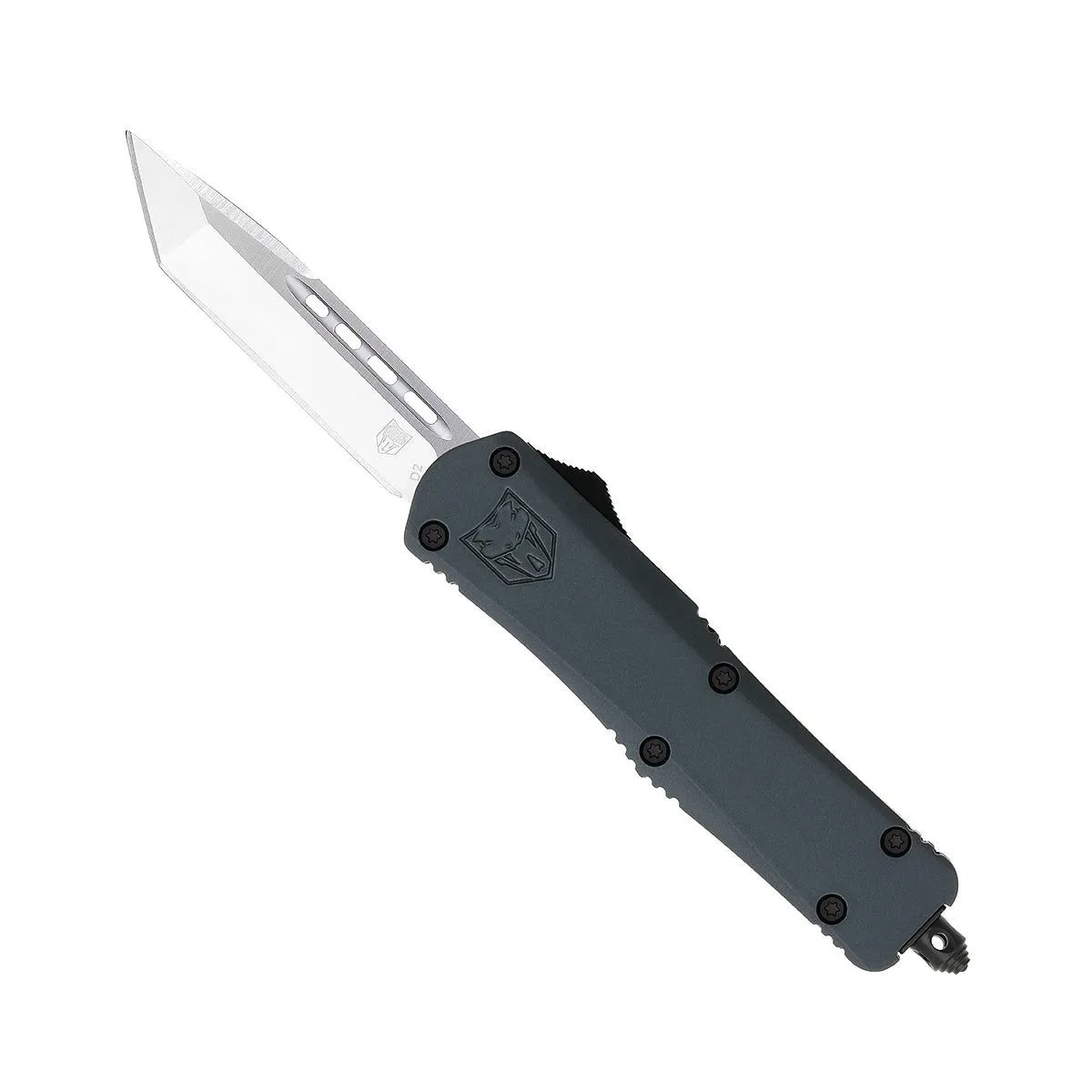CobraTec FS-3 Medium OTF-Messer Grey D2