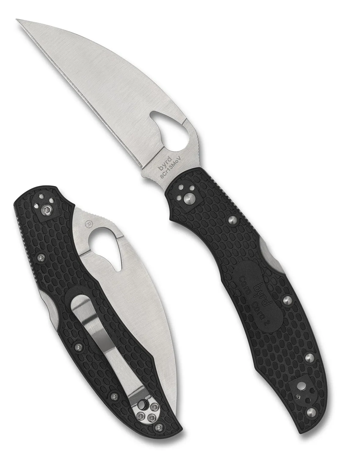 byrd Cara Cara 2 Wharncliffe Taschenmesser 8Cr