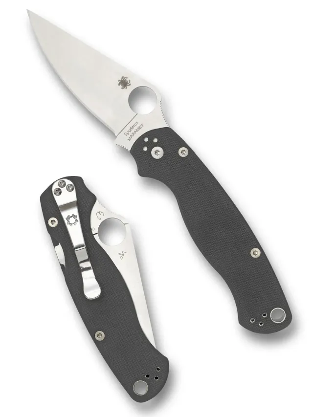 Spyderco Para Military 2 Klappmesser Maxamet G-10 glatt