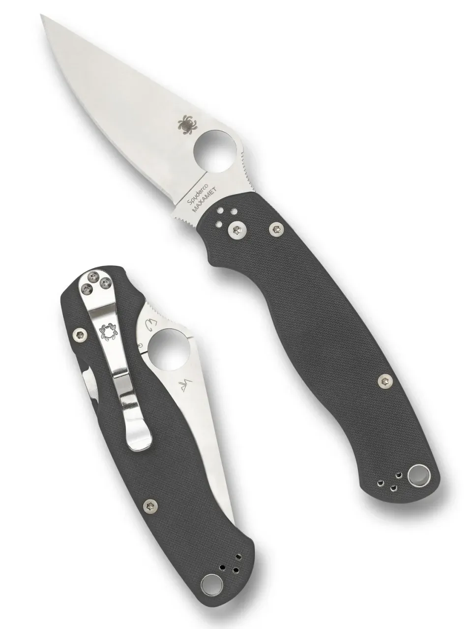 Spyderco Para Military 2 Klappmesser Maxamet G-10 glatt