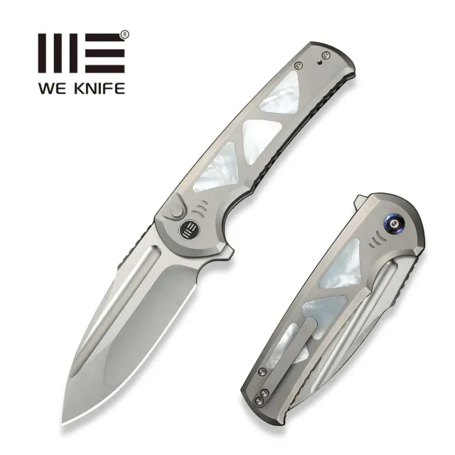 WeKnife Sylox WE24027-4 Klappmesser Titan Perlmutt
