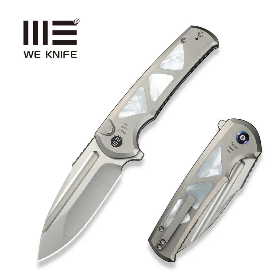 WeKnife Sylox WE24027-4 Klappmesser Titan Perlmutt