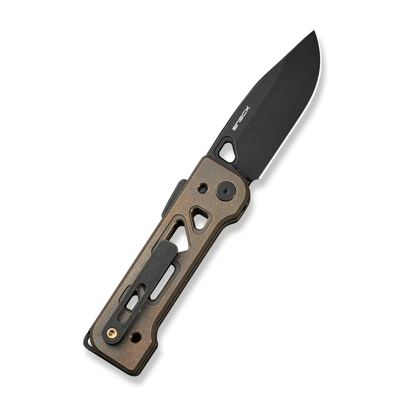 WeKnife Tyro WE24001-3 Klappmesser 20CV bronze