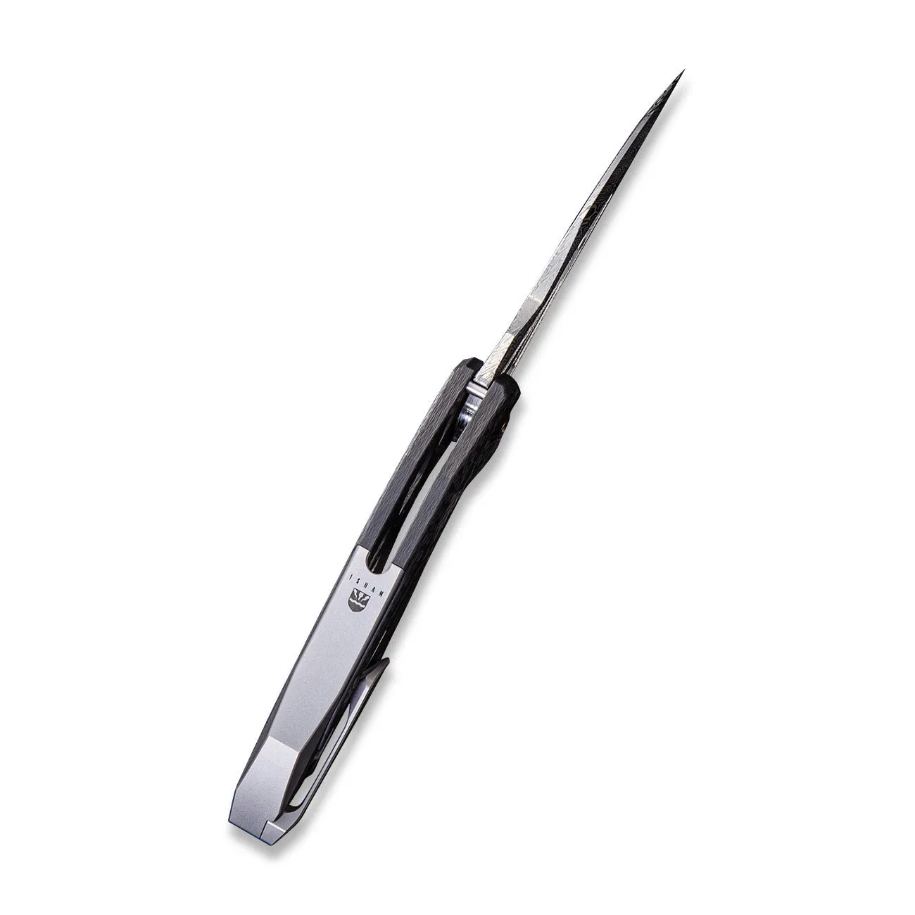 WeKnife Arrakis 906CF-DS1 Klappmesser Damasteel Carbon