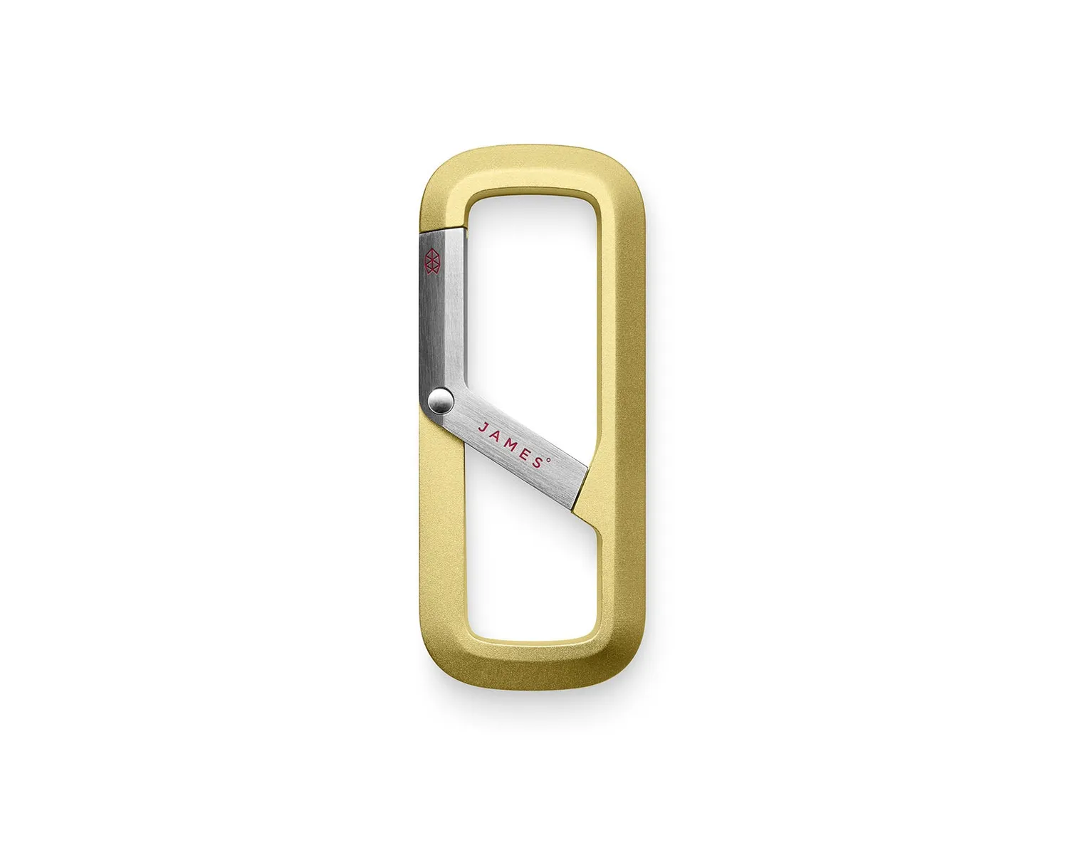 James Brand Madison Karabiner Silber Aluminium