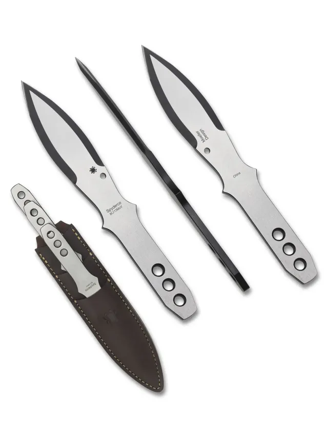Spyderco SpyderThrowers Wurfmesser-Set Klein 3 Stück
