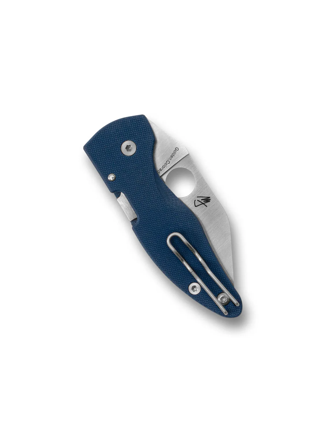Spyderco MicroJimbo Taschenmesser SPY27 blau
