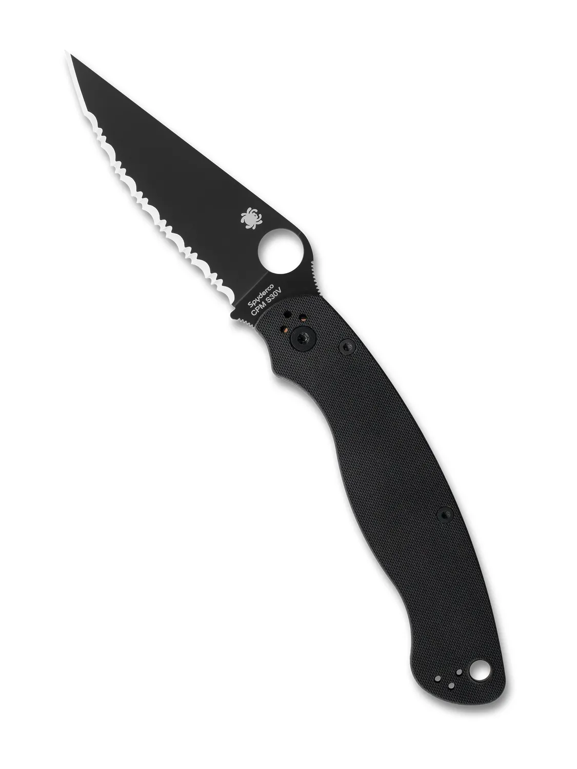Byrd Military 2 Taschenmesser Schwarz glatt