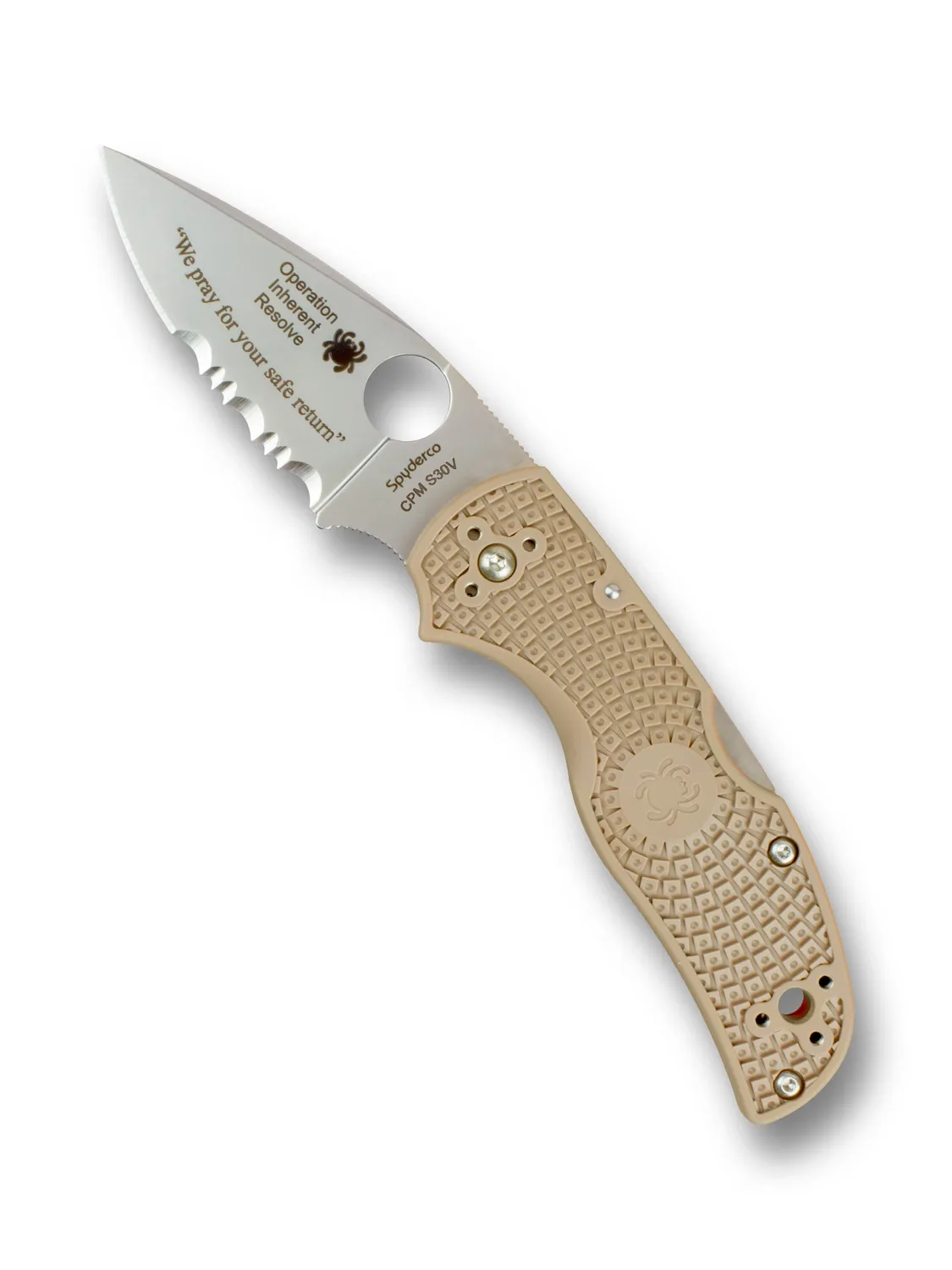 Spyderco Native 5 OIR Taschenmesser Combo S30V Sammler