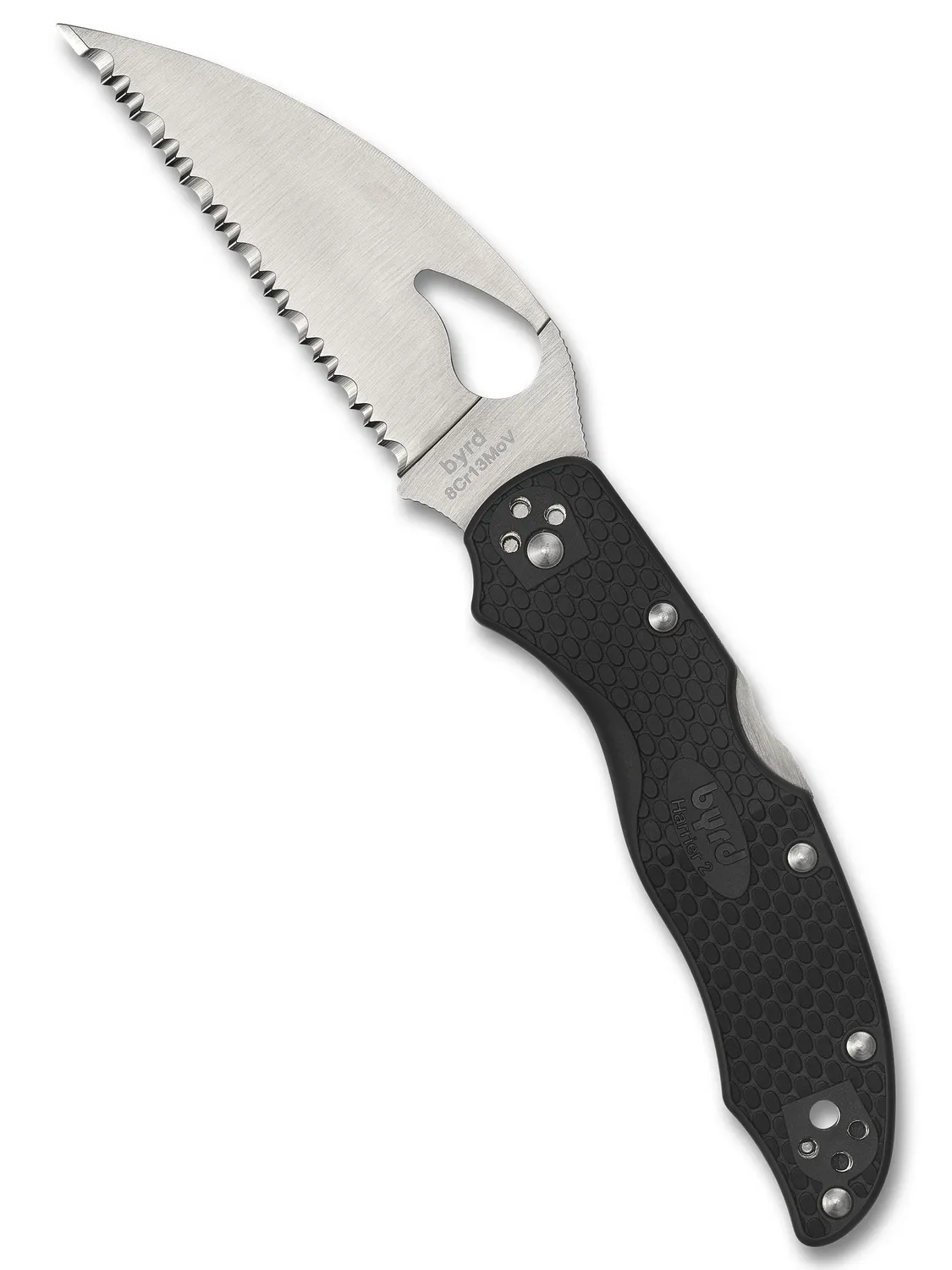 Byrd Harrier 2 Lightweight Wharncliffe Taschenmesser FRN