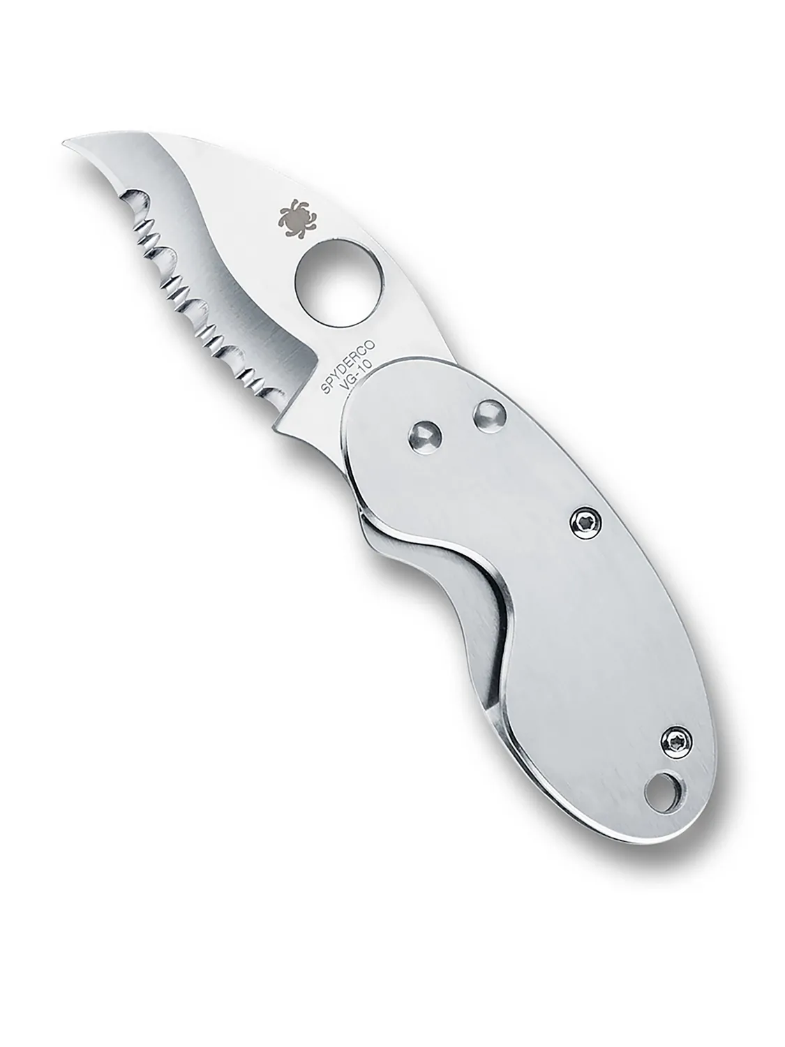 Spyderco Cricket Klappmesser VG-10 Reverse-S Edelstahl