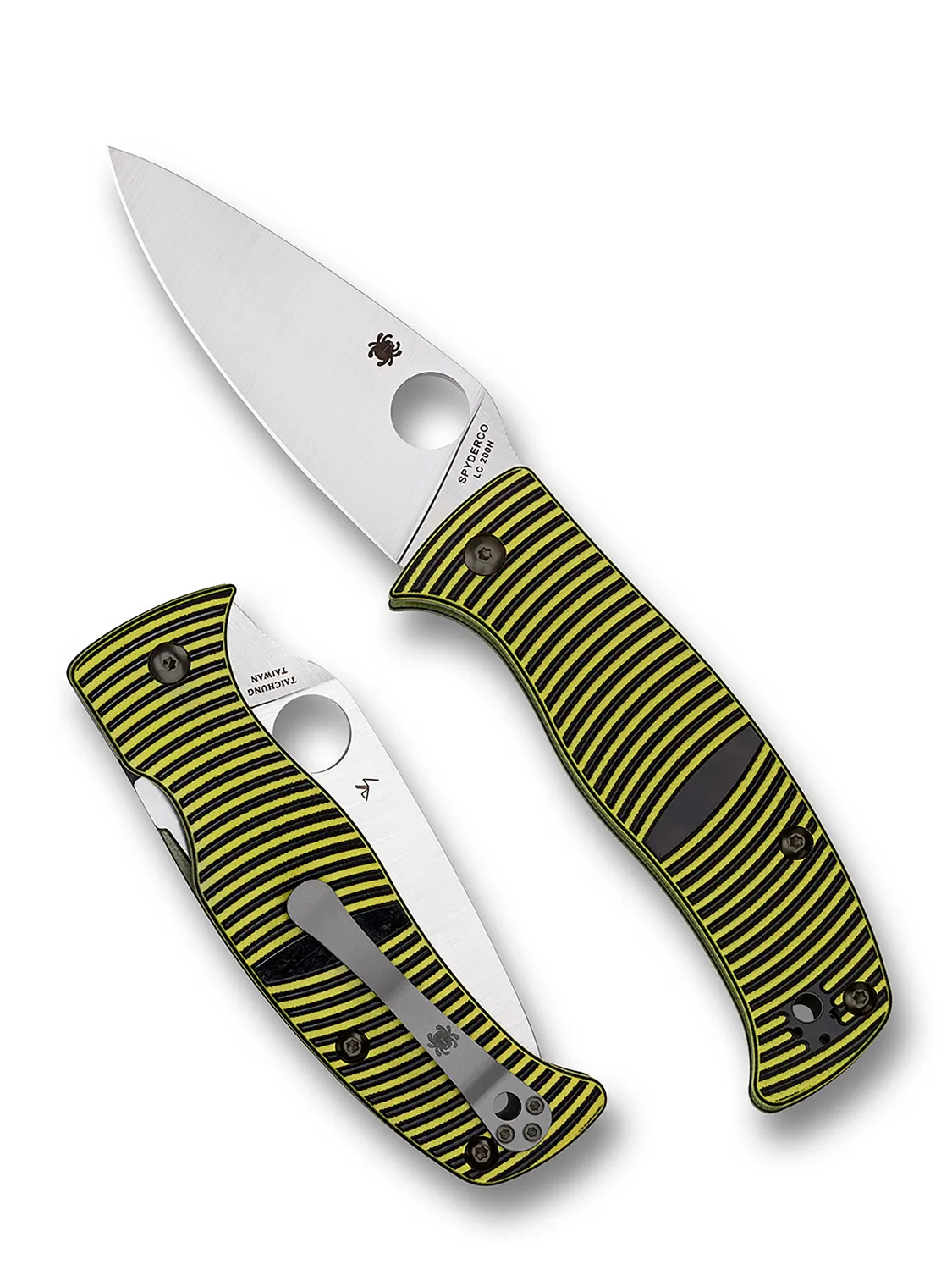 Spyderco Caribbean Salt Taschenmesser Leaf LC200N