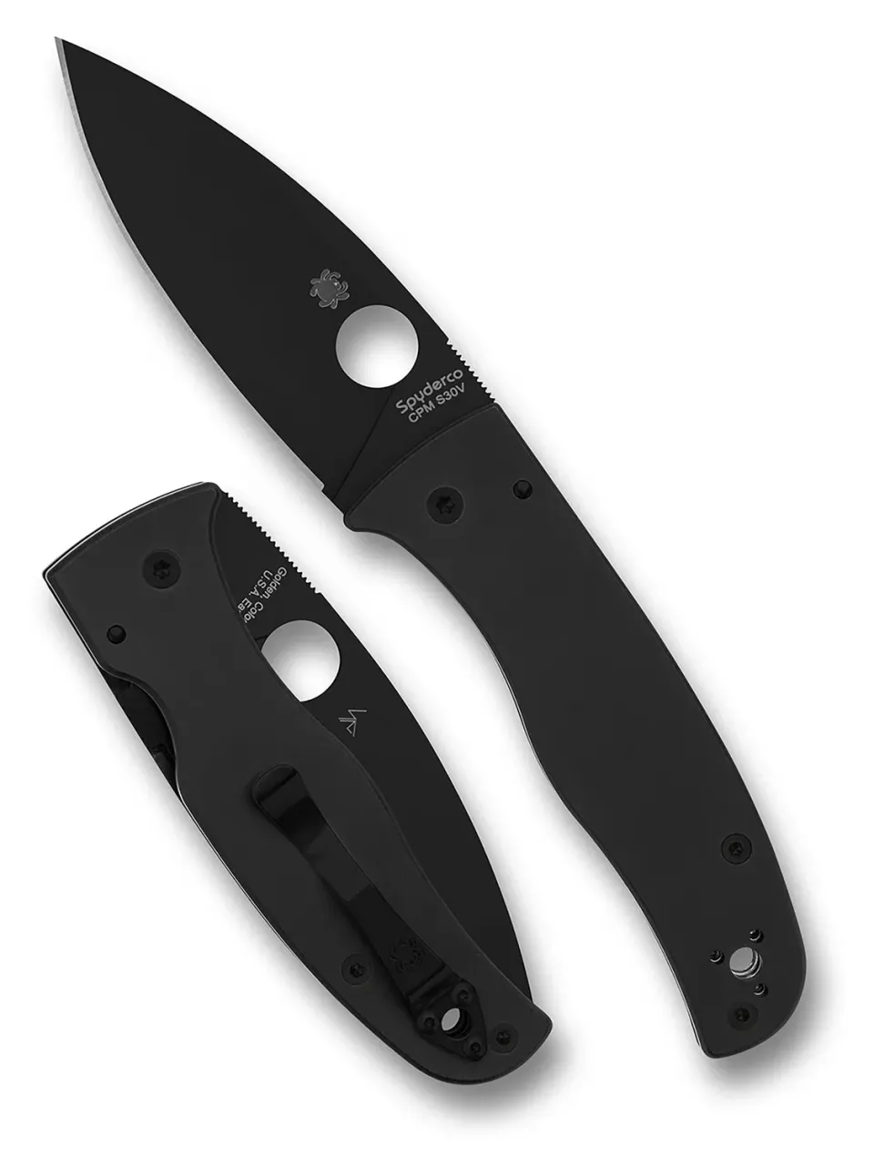Spyderco Bodacious Klappmesser S30V glatt satiniert
