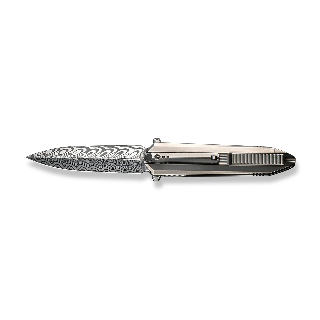 WeKnife Diatomic WE22032-DS1 Klappmesser Titan Damasteel