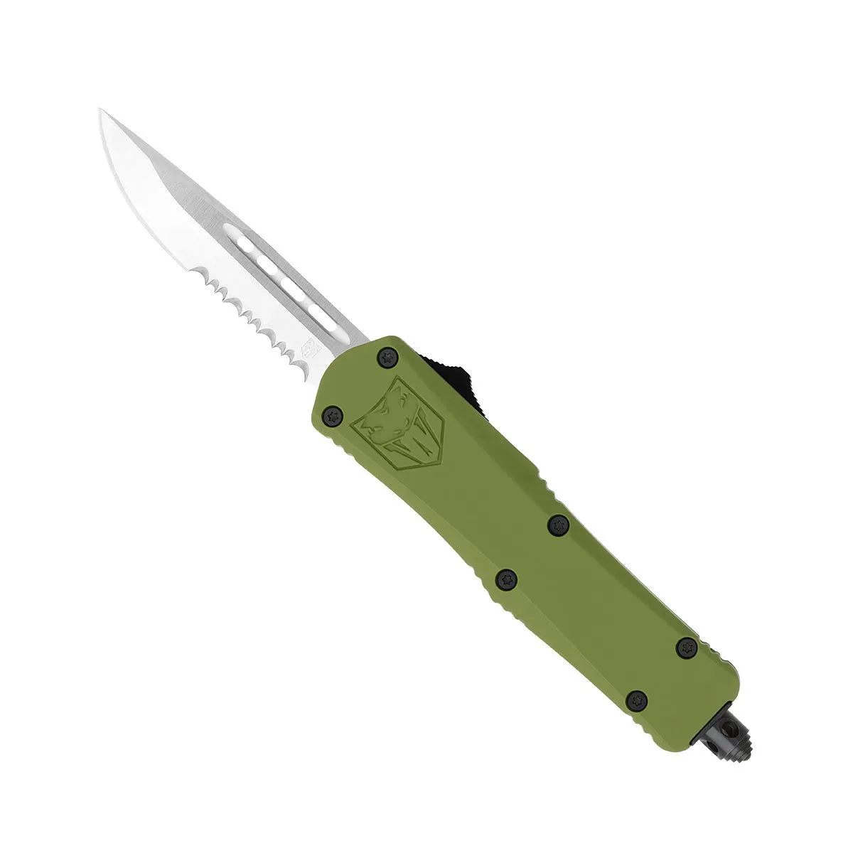 CobraTec Small FS-3 OTF-Messer OD Green D2 Cerakote