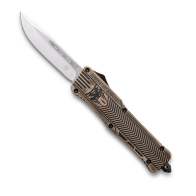 CobraTec CTK-1 Medium OTF-Messer Desert Sand D2