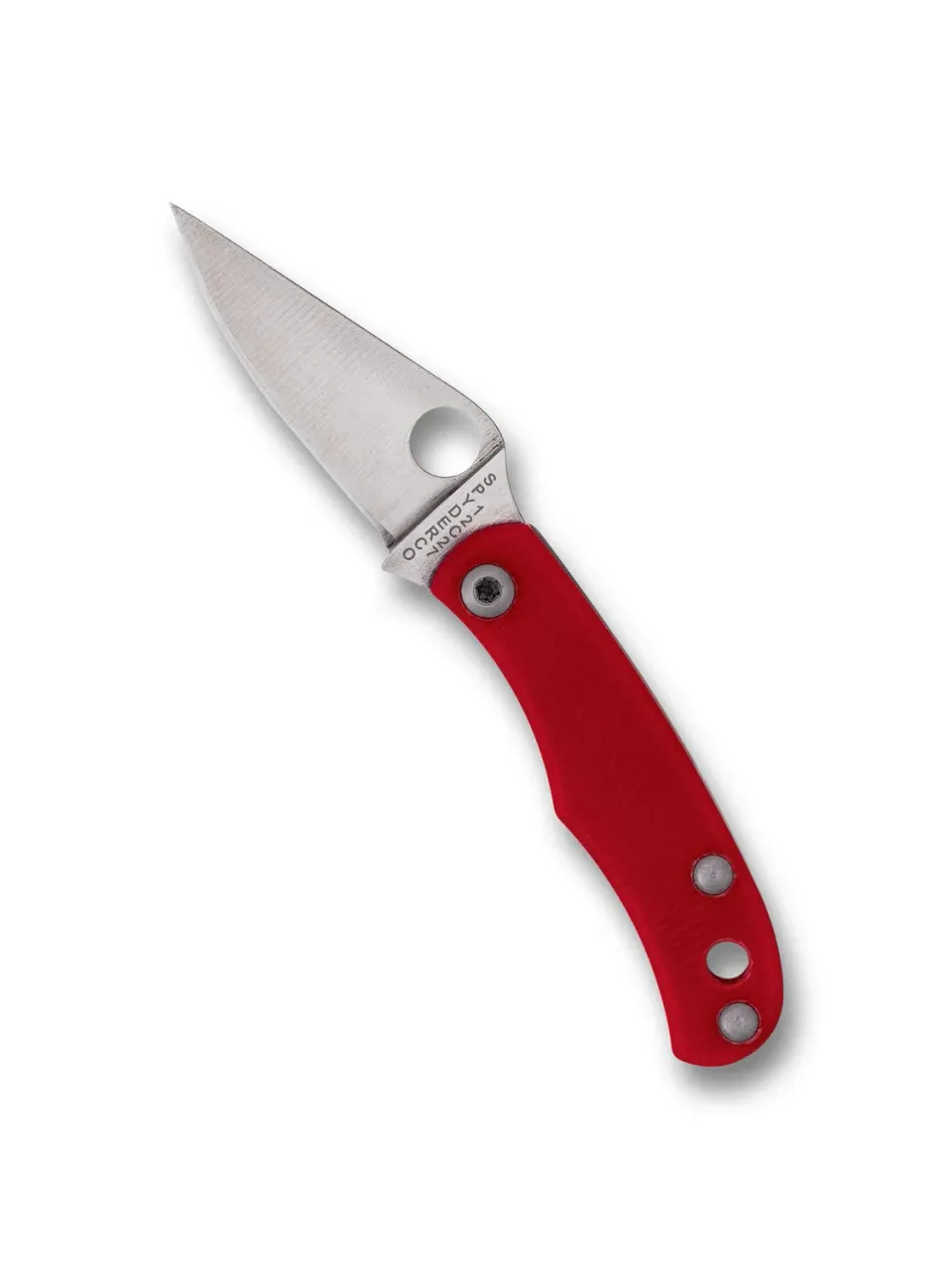 Spyderco Bug G-10 Taschenmesser Rot Slipjoint klein