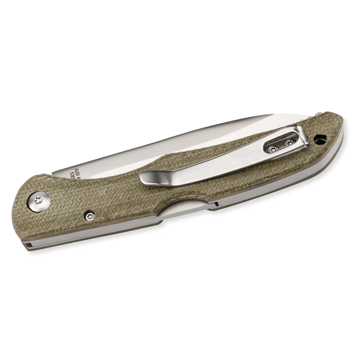 Herbertz Selektion Taschenmesser Micarta 440 Back Lock