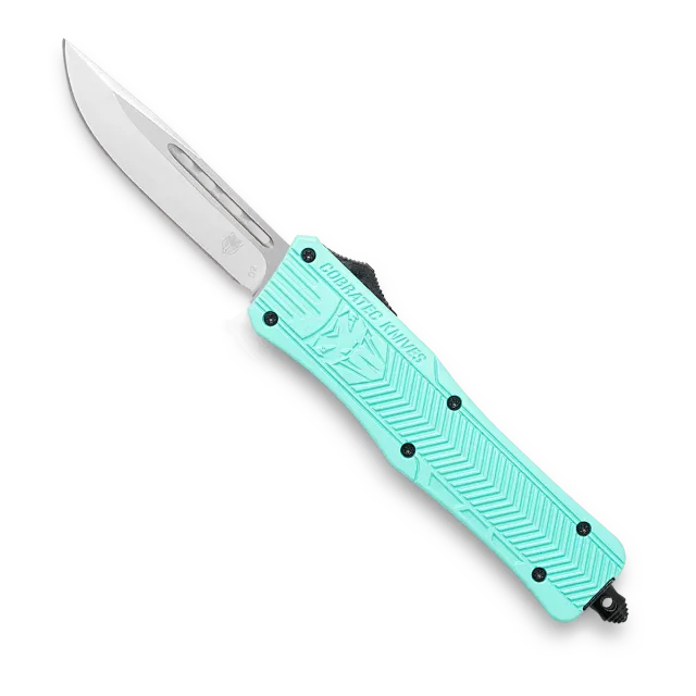 CobraTec CTK-1 Medium OTF Messer Mint Blue D2