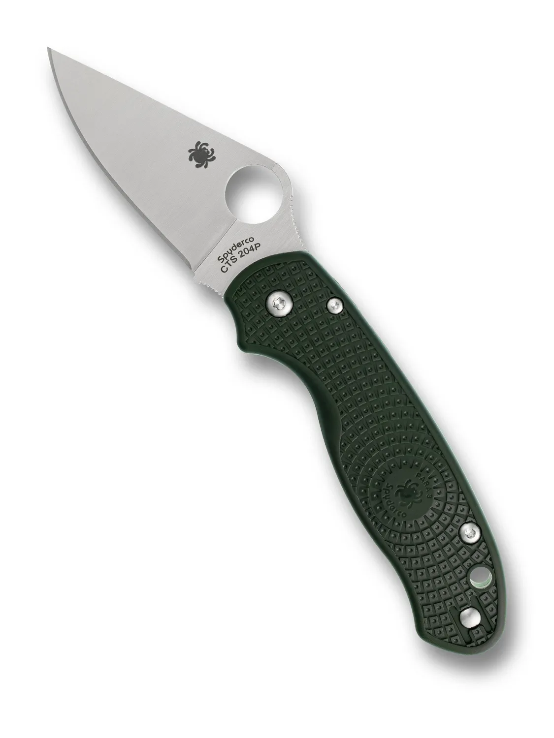 Spyderco Para 3 Lightweight Taschenmesser Grün CTS-204P