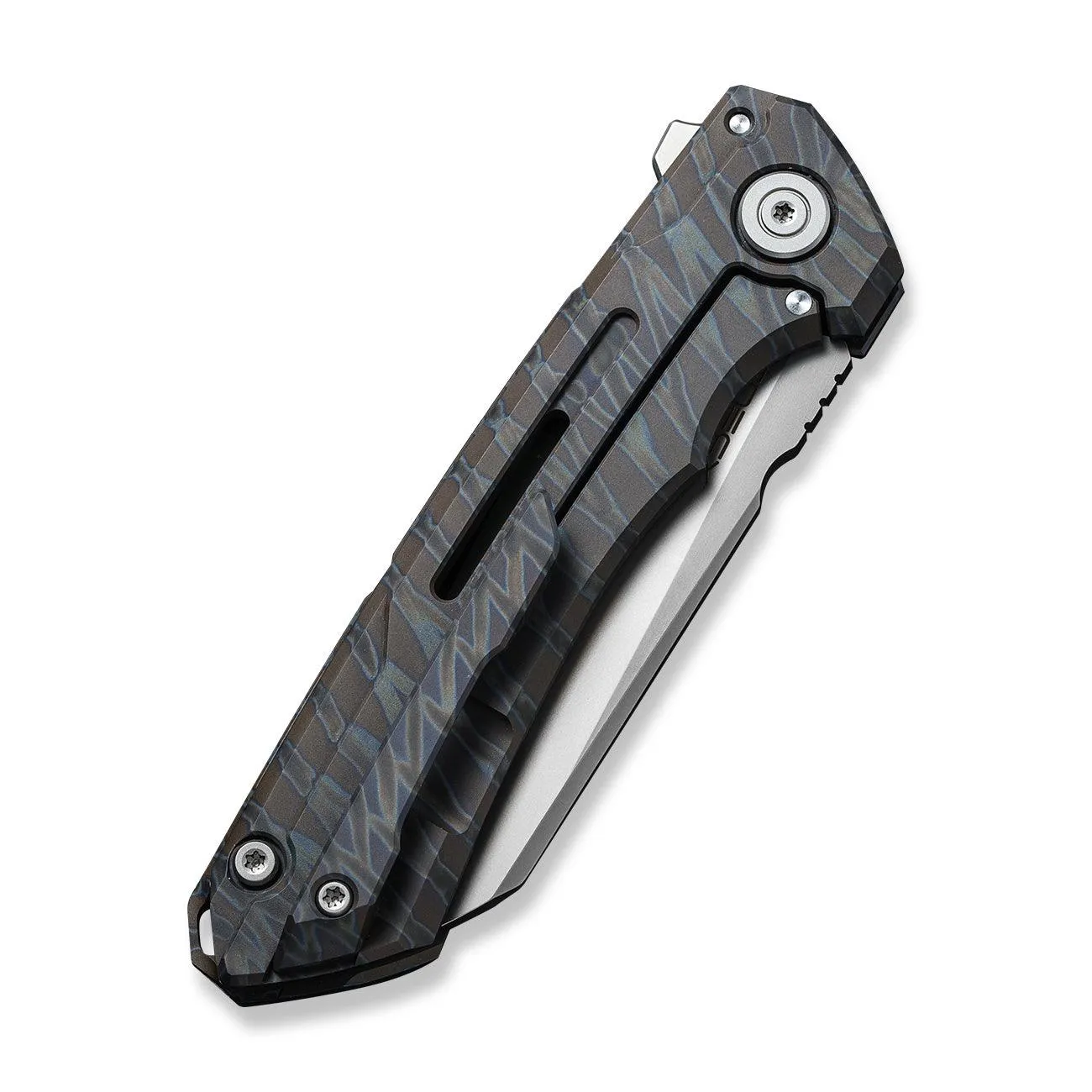 WeKnife Mini Buster 2003C Klappmesser Tiger Stripe 20CV