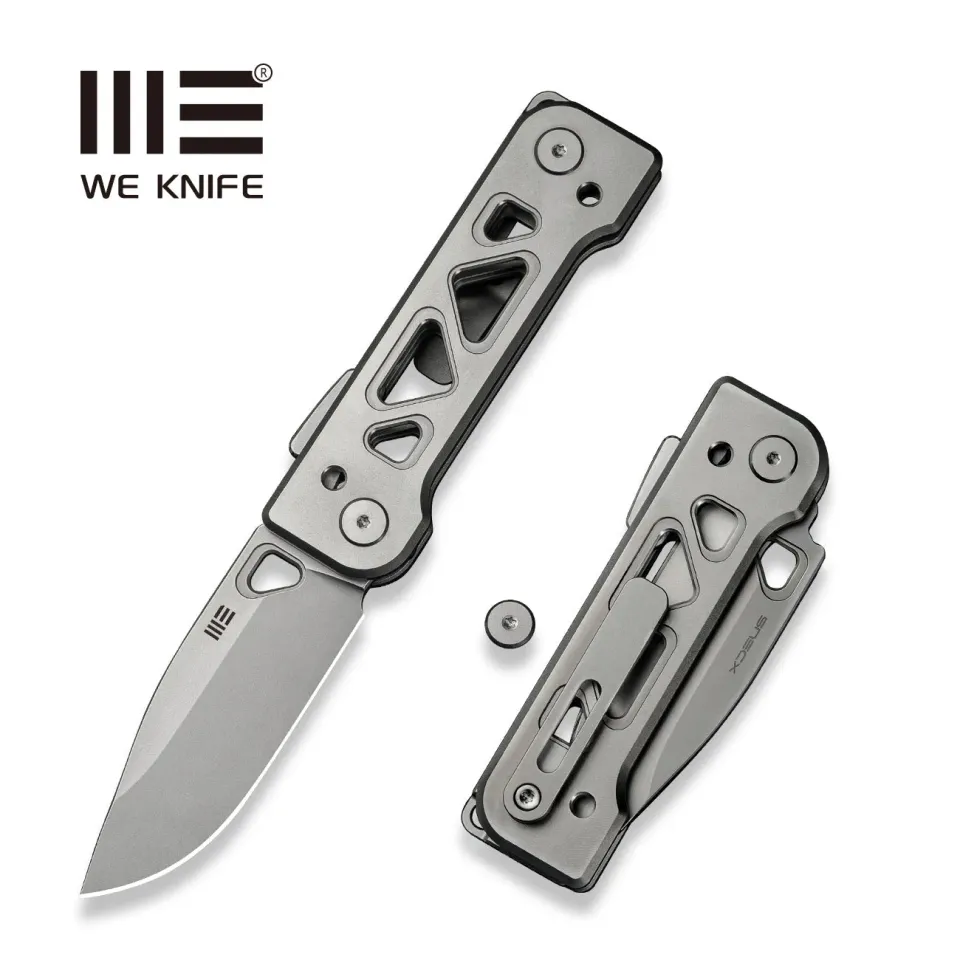 WeKnife Tyro WE24001-2 Klappmesser Titan grau 20CV