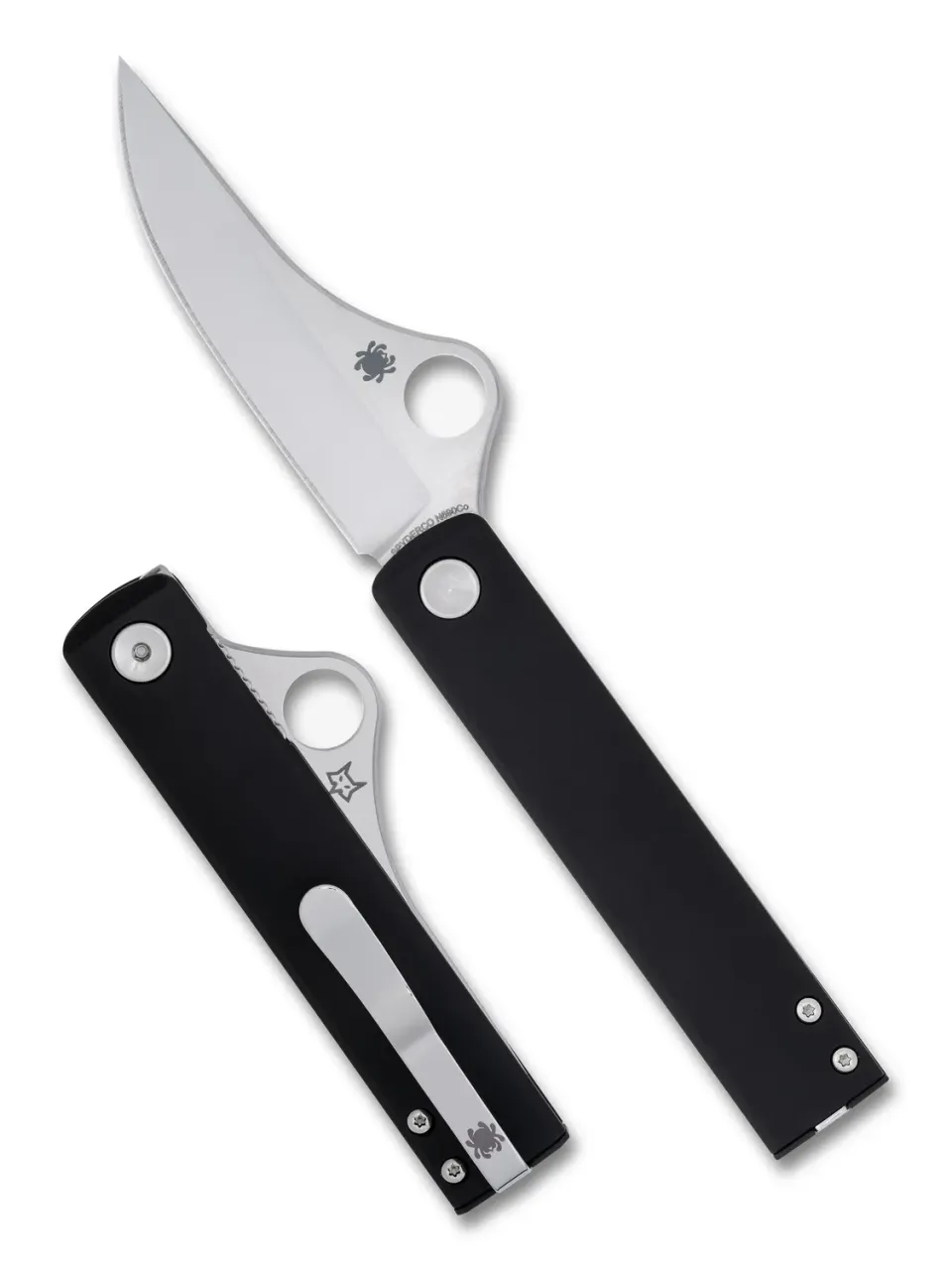 Spyderco Essenza Taschenmesser Alu N690Co satiniert