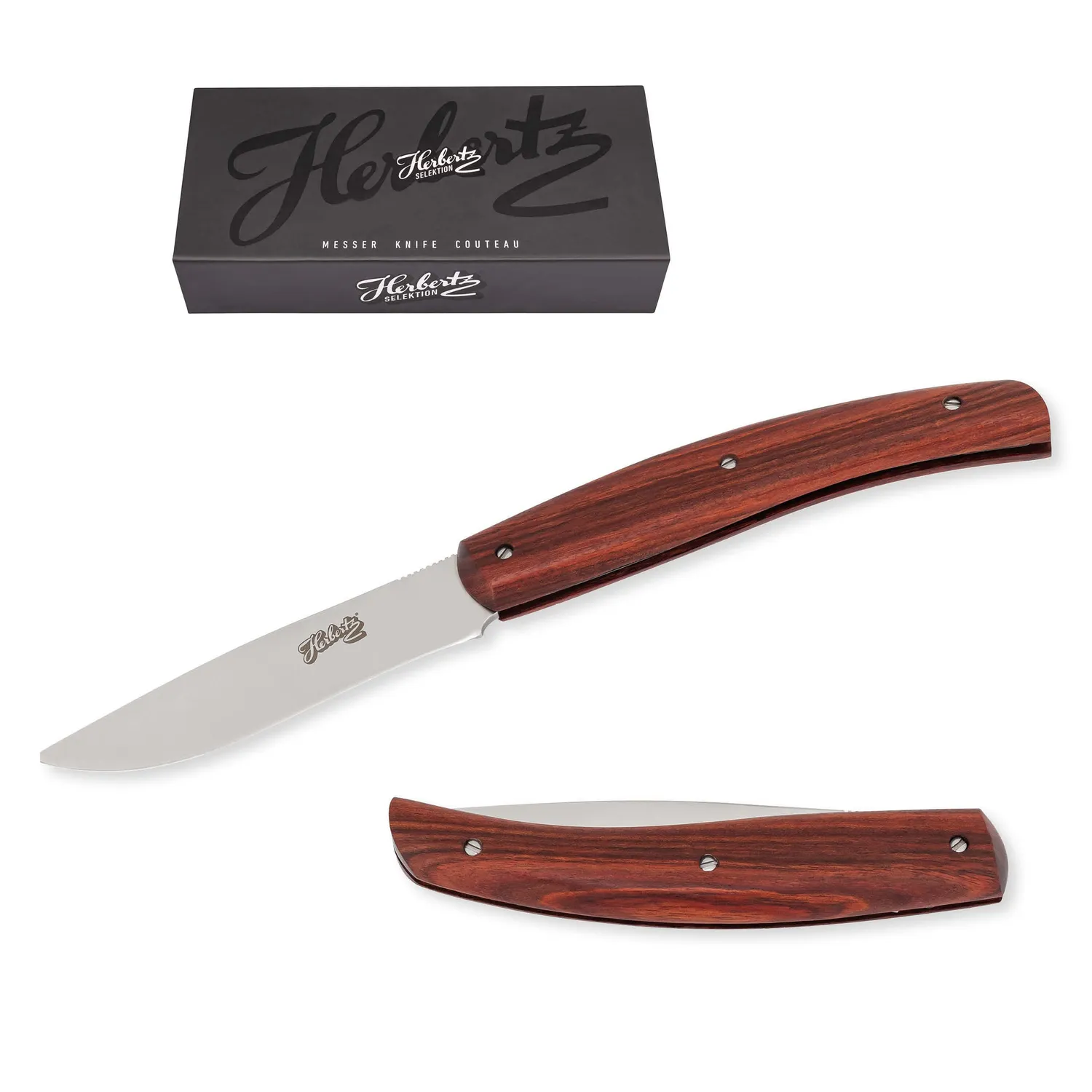 Herbertz Selektion Taschenmesser Sandelholz 8,2cm Slip Joint