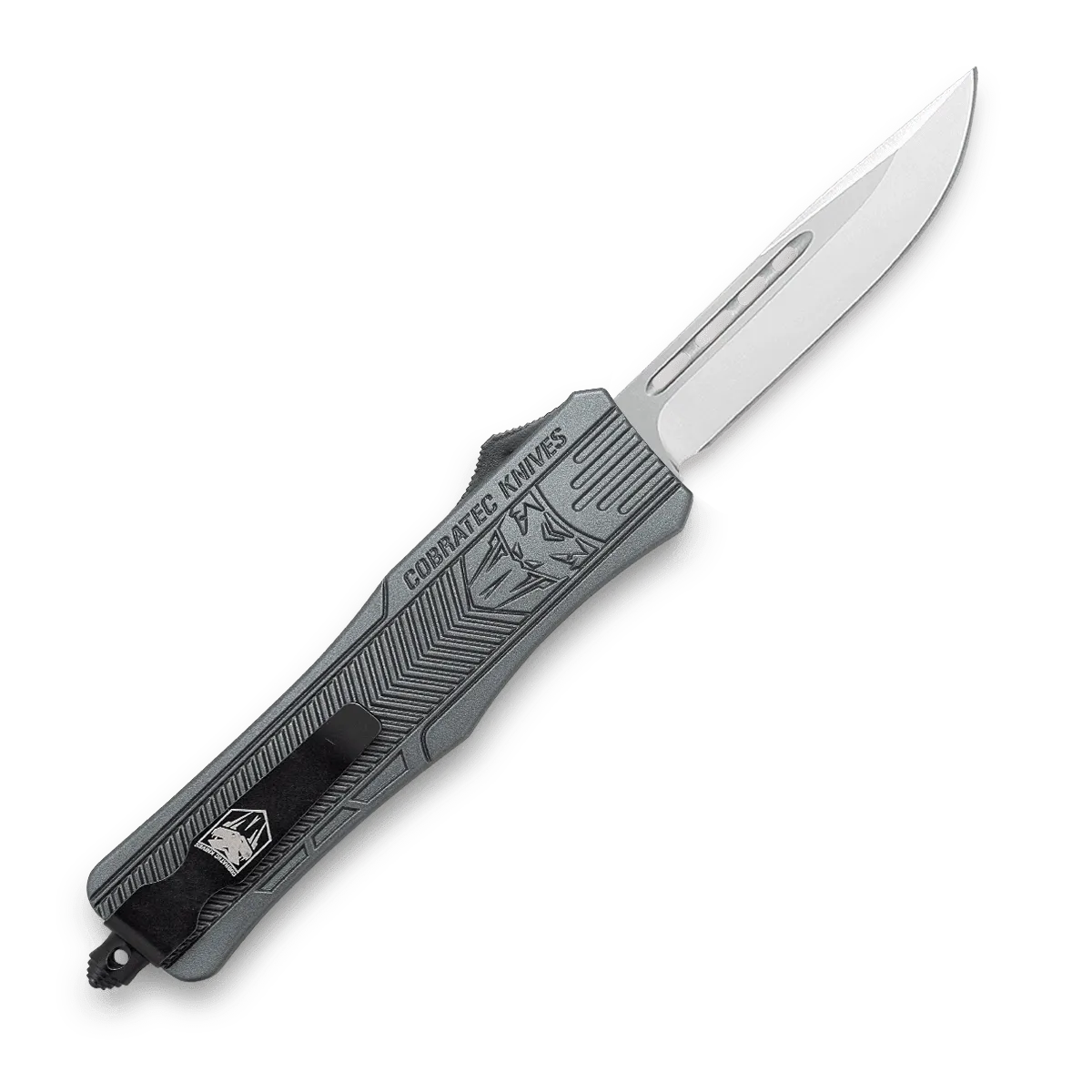 CobraTec CTK-1 Medium OTF-Messer Grey D2
