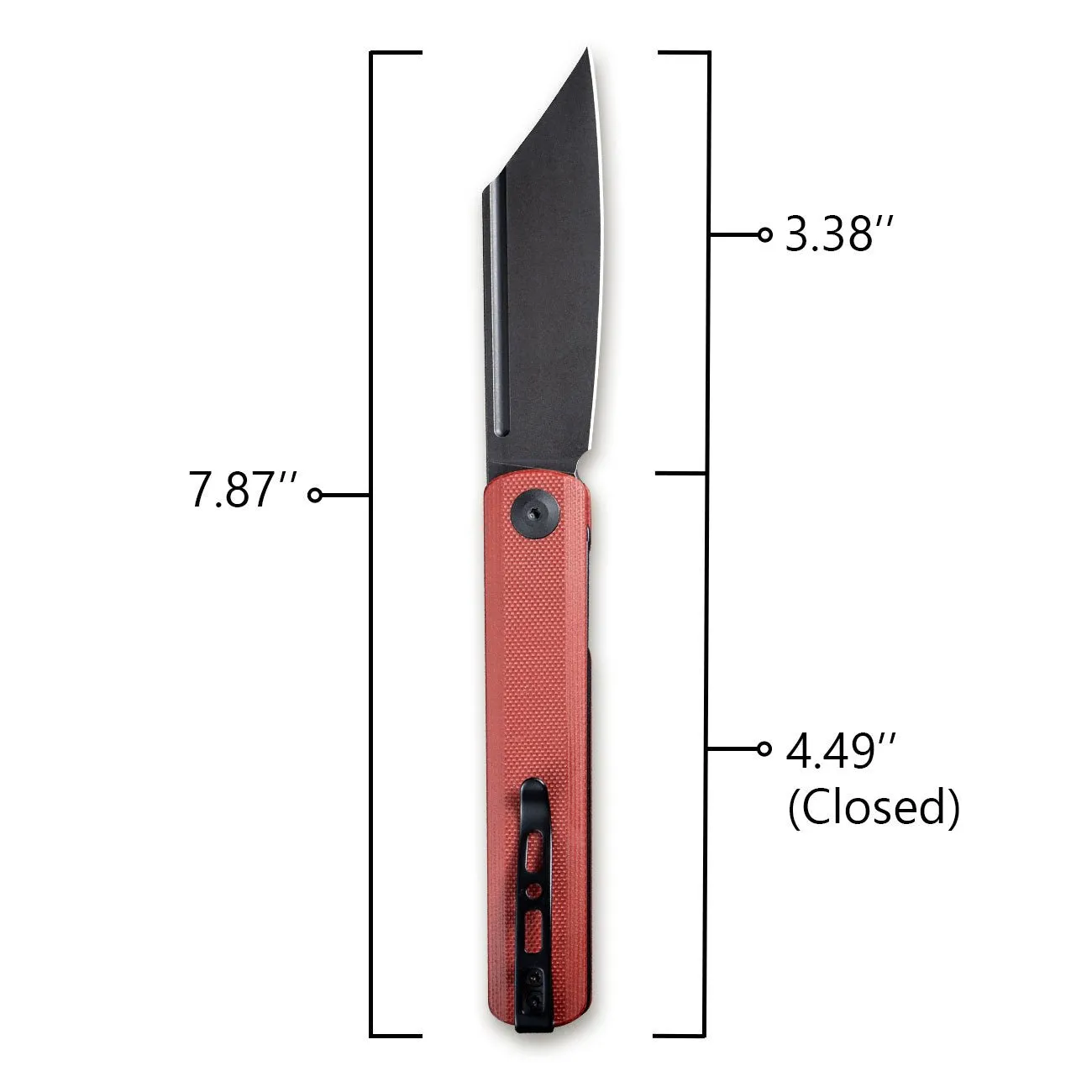 SENCUT Bronte SA08D Taschenmesser G10 burgund