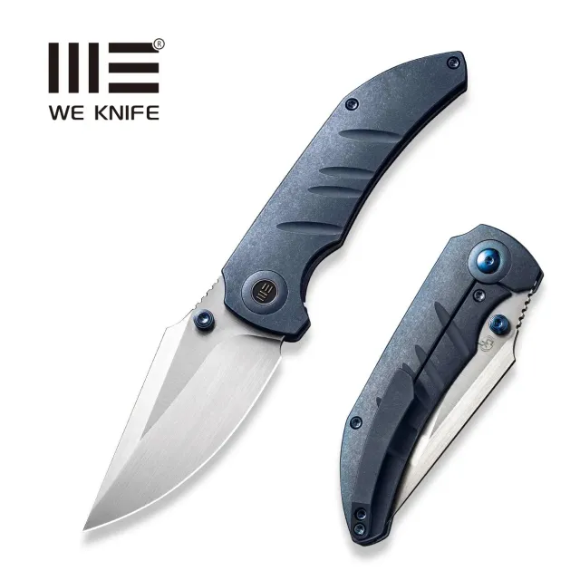 WeKnife Riff-Raff WE22020B-2 Klappmesser Titan Blau 20CV