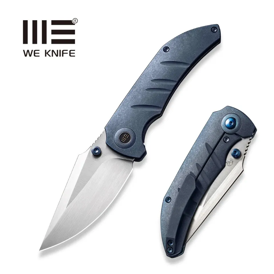 WeKnife Riff-Raff WE22020B-2 Klappmesser Titan Blau 20CV