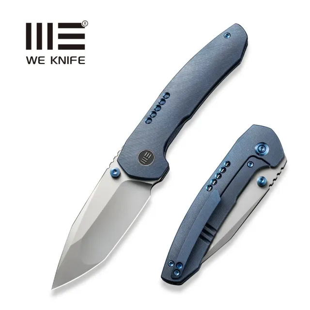 WeKnife Trogon WE22002B-1 Klappmesser Titan Blau 20CV