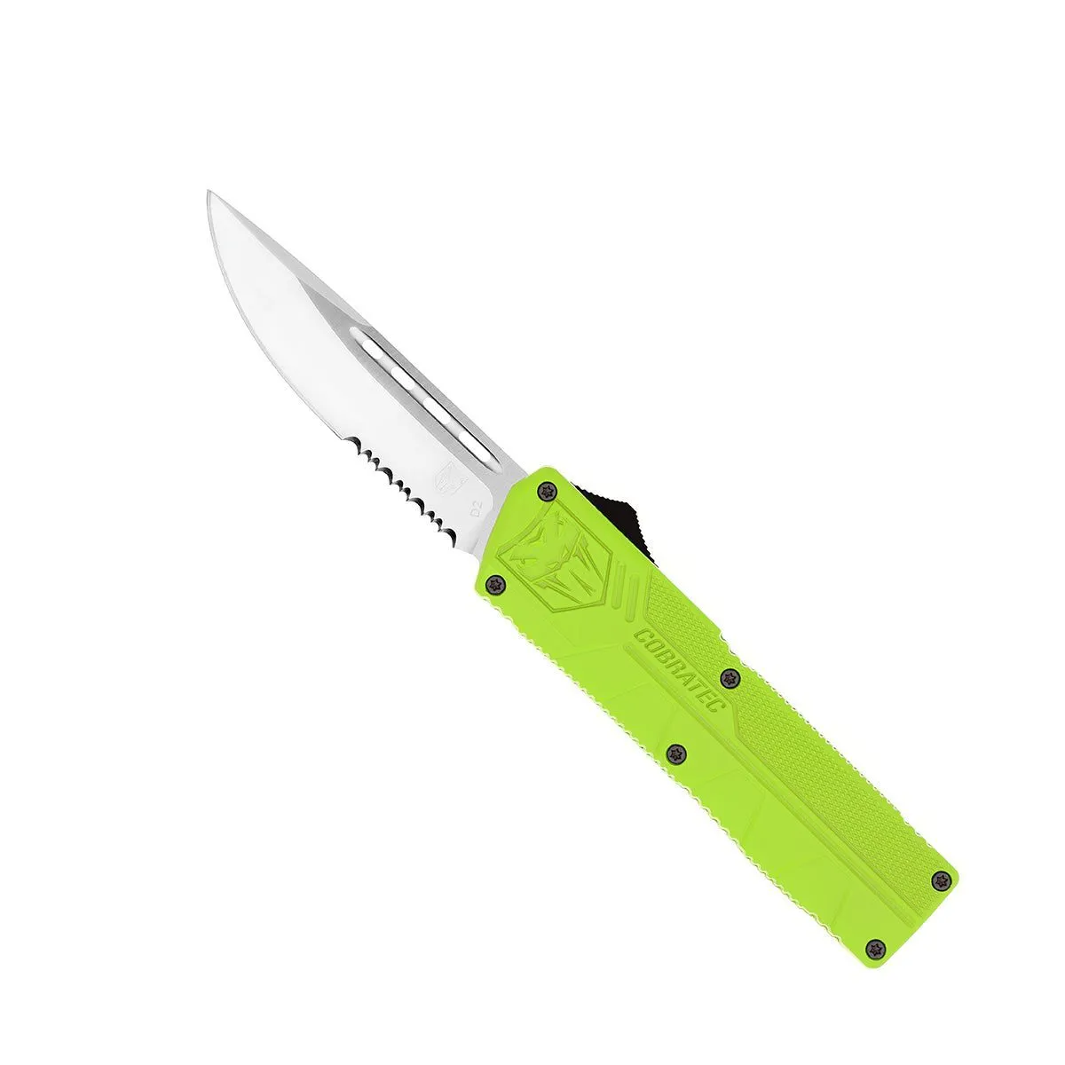 CobraTec Lightweight OTF-Messer Zombie Green D2
