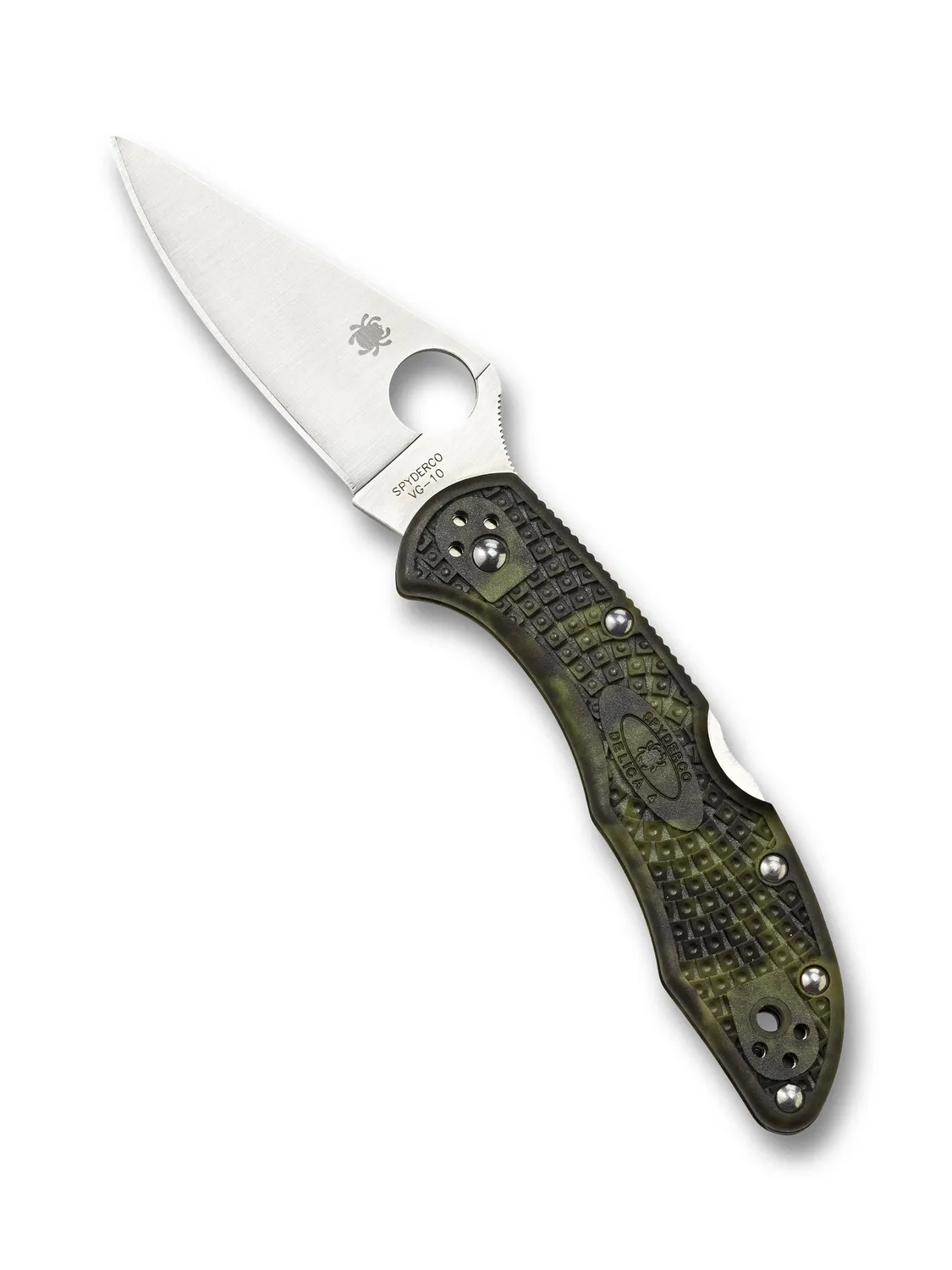 Spyderco Delica 4 Lightweight Taschenmesser VG-10 FRN