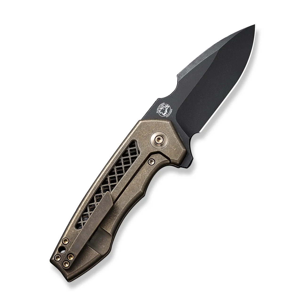 WeKnife Harpen WE23019-3 Taschenmesser Titan Bronze 20CV