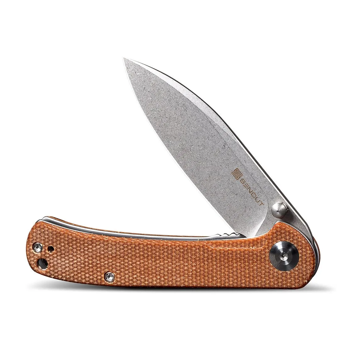 SENCUT Scepter SA03D Taschenmesser Micarta 9Cr18MoV