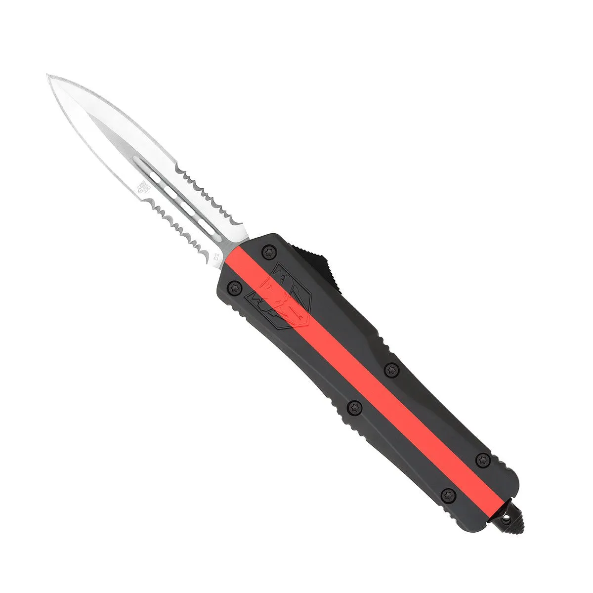 CobraTec Large FS-3 Thin Red Line OTF Messer D2