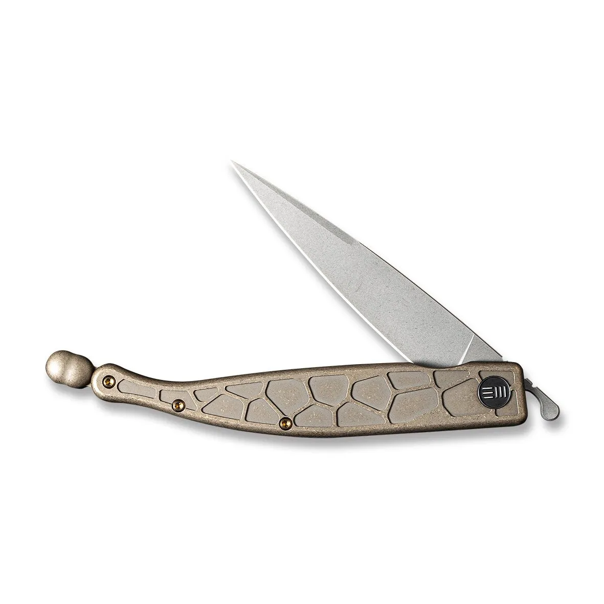 WeKnife Roman 2008A Klappmesser Titan Bronze S35VN