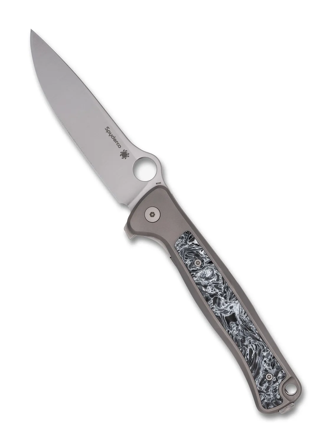 Spyderco Slym Taschenmesser Titan M390