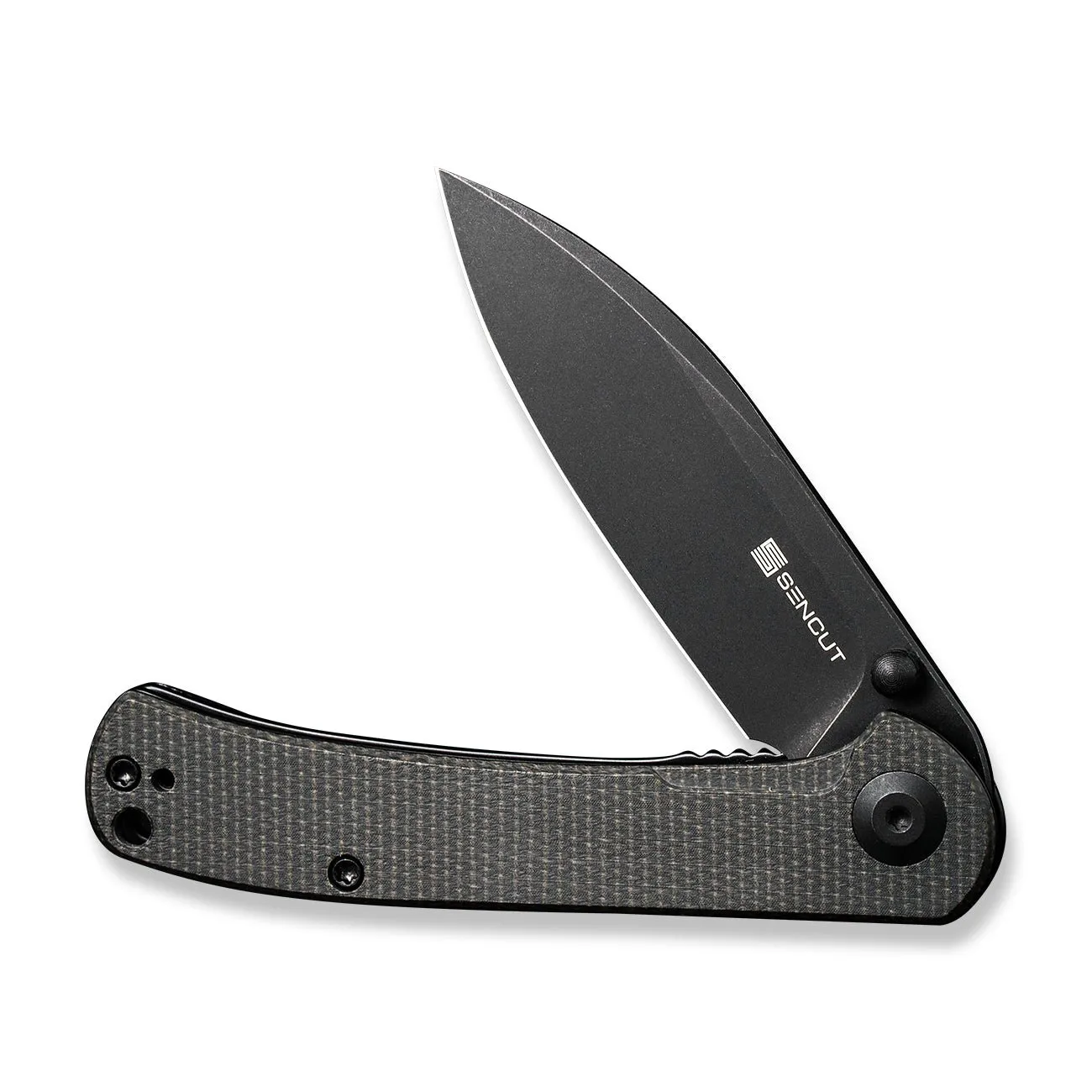 SENCUT Scepter SA03G Taschenmesser Micarta 9Cr18MoV